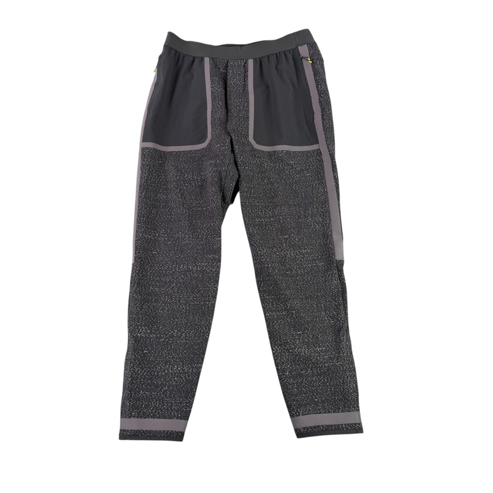 Lululemon Robert Geller Joggers Mens L Black Reflective Take the Moment Pant